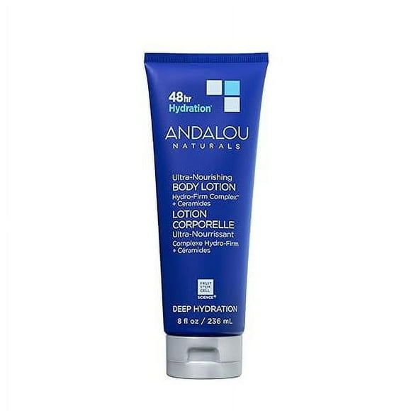 Andalou Naturals Deep Hydration Ultra-Nourishing, Body Lotion, 8 Oz..