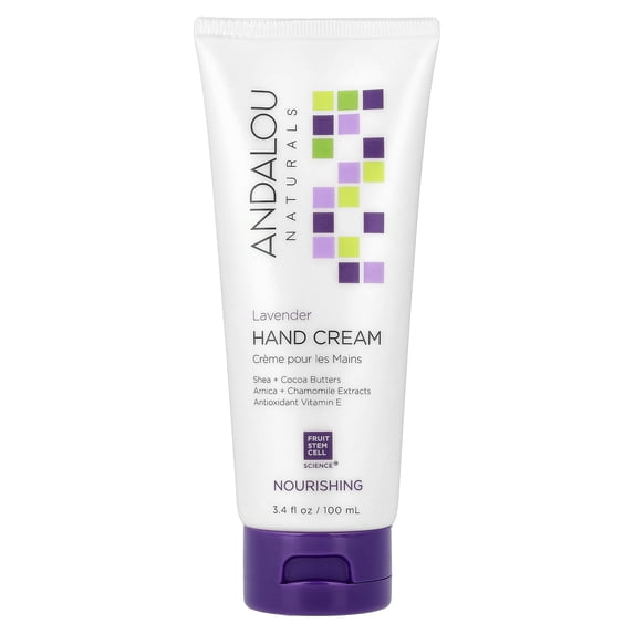 Andalou Naturals Hand Cream, Lavender 3.4 oz