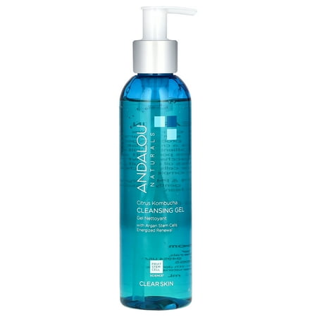 Andalou Naturals Kombucha Cleansing Gel, Citrus 6 oz