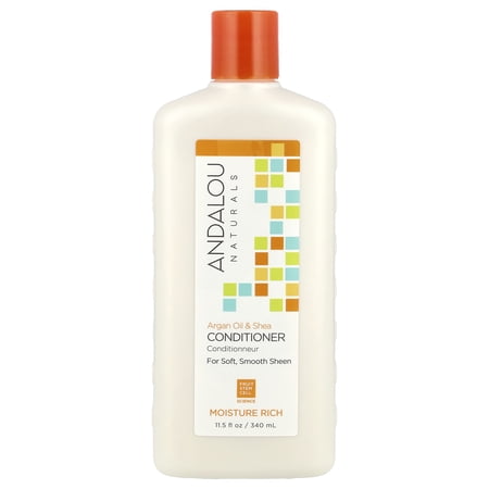 Andalou Naturals Moisture Rich Conditioner - Argan Oil & Shea 11.5 fl oz Liquid