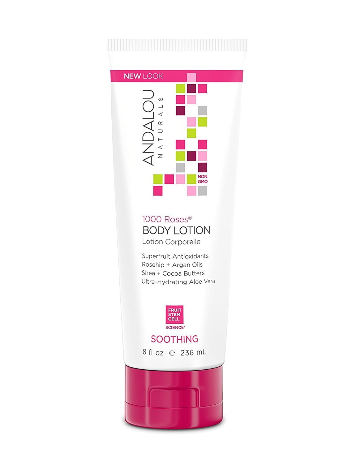 Andalou Naturals Soothing Body Lotion 8 oz (Pack of 2)