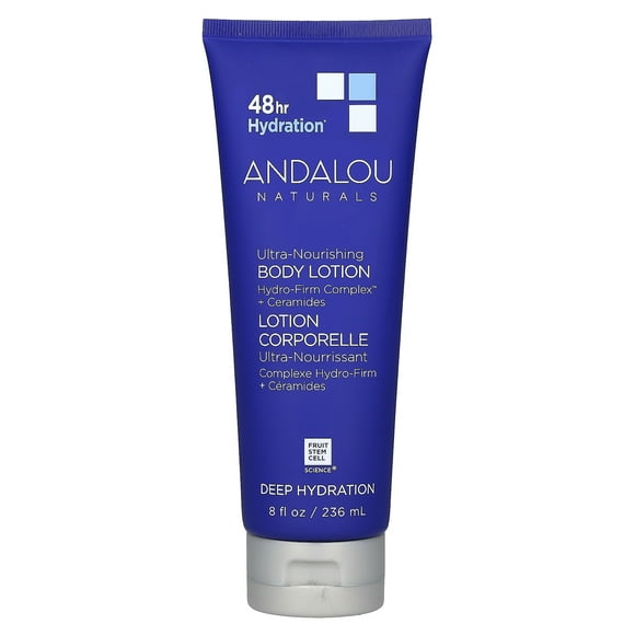 Andalou Naturals Ultra-Nourishing Body Lotion, Deep Hydration, 8 fl oz (236 ml)