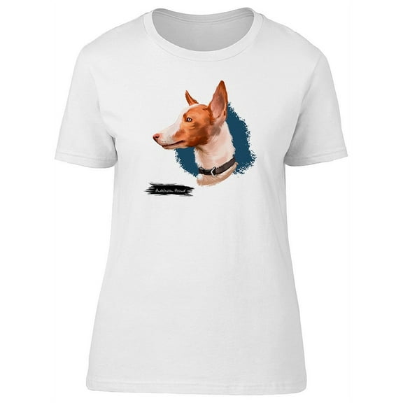 Andalusian Hound Watercolor Dog T-Shirt Women -Image by Shutterstock, Female Large