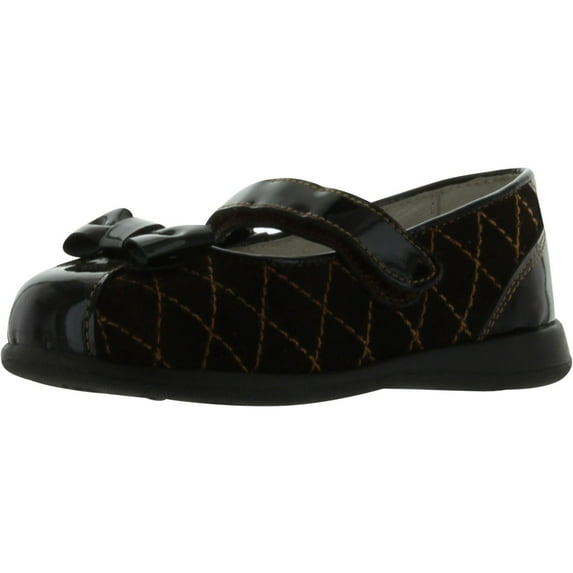 Andanines Girls H25020 Cute European Quilted Flats Shoes