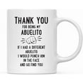 thumbnail image 1 of Andaz Press Funny Family 11oz. Coffee Mug Gift, Thank You for Being My Son-In-Law, Punch in Face, 1-Pack, Christmas Birthday Drinking Cup Present Ideas, 1 of 7