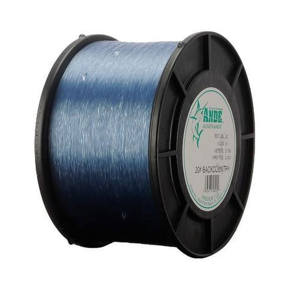 Ande A2-60BC Back Country Mono Line 2Lb Spool 60 lb 1600 Yards Blue