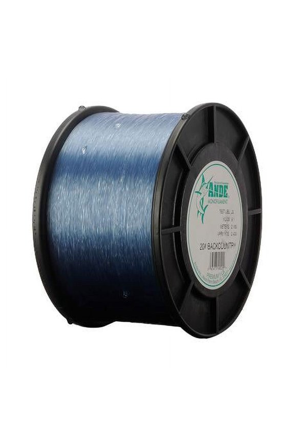 A2-60BC Back Country Mono Line 2Lb Spool 60 lb 1600 Yards Blue