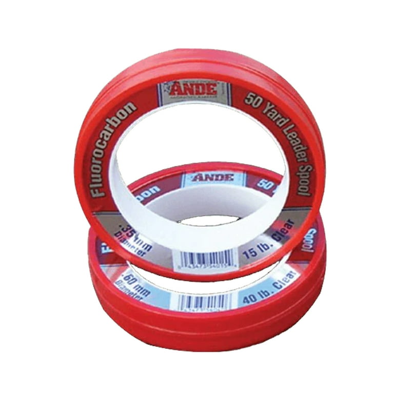Ande Fluorocarbon Leader- Clear, 20 lbs