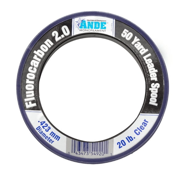 Ande Flourocarbon clear 2.0 50 yard #20