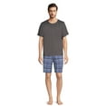 thumbnail image 1 of Ande Men's Short Sleeve Tee and Shorts Set, 2-Piece, Sizes S-2XL, 1 of 5