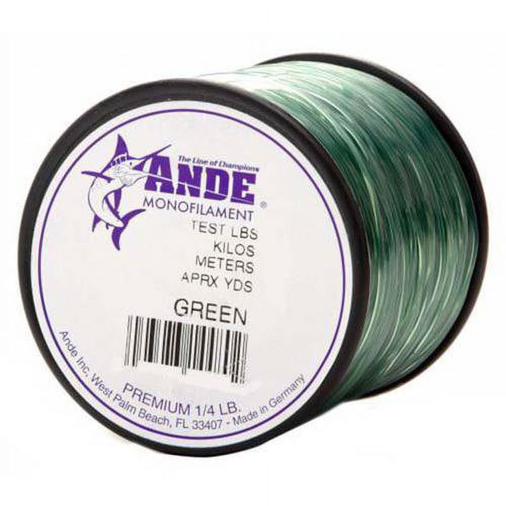 Ande Premium Monofilament, Dark Green 