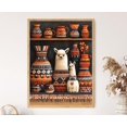 Andean Textile Peruvian Geometric Pottery Alpaca Motif Poster , Poster ...