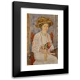 thumbnail image 1 of Anders Castus Svarstad 15x24 Black Modern Framed Museum Art Print Titled - Portrait of Ingeborg Lercke (1908), 1 of 5