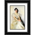 thumbnail image 1 of Anders Zorn 2x Matted 20x24 Black Ornate Framed Art Print 'Frances Cleveland', 1 of 2