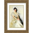thumbnail image 1 of Anders Zorn 2x Matted 20x24 Gold Ornate Framed Art Print 'Frances Cleveland', 1 of 2