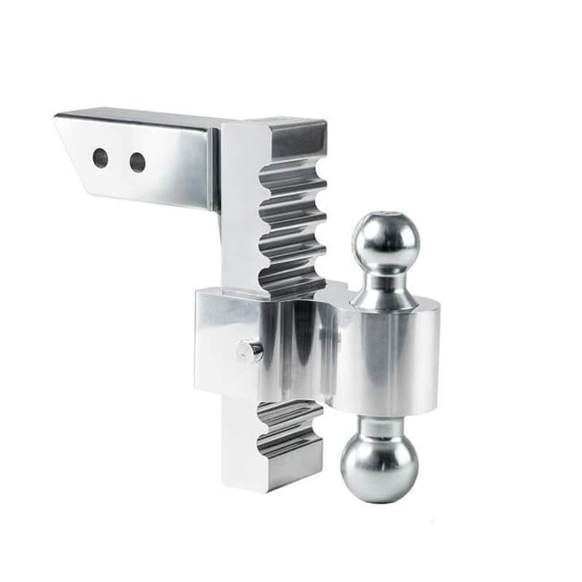 Andersen 3445.25 8 in. Drop & 2.5 in. Receiver Rapid Hitch with 2 x 2.31 in. Plated Steel Combo Ball