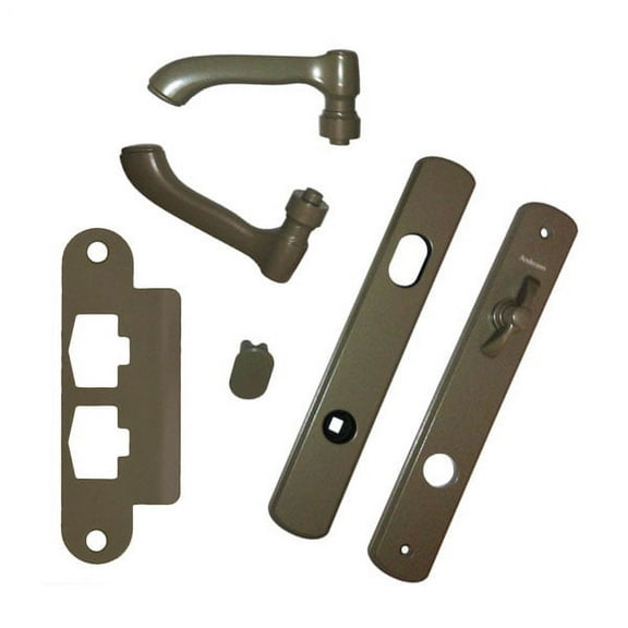 Andersen Albany Style (Single Active) Hinged Door Hardware Set in Stone - Stone