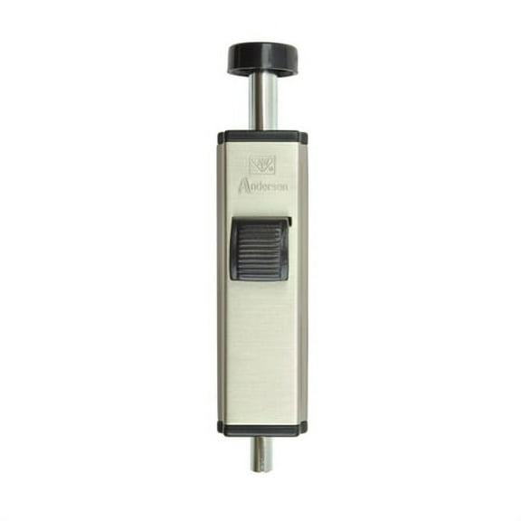 Andersen Auxiliary Security Lock in Satin Nickel