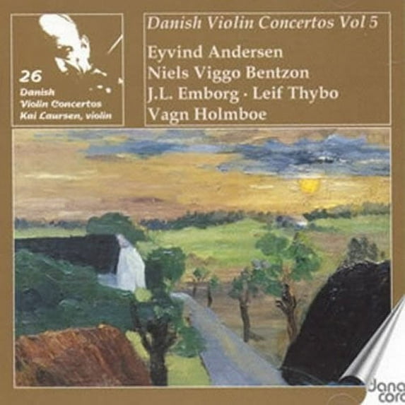 Andersen / Bentzon / Emborg - Danish Violin Concertos 9 & 10 - Music & Performance - CD