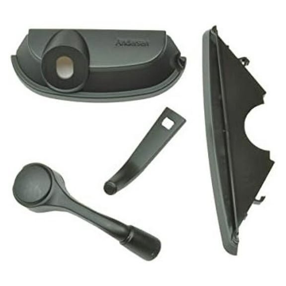 Andersen Casement Window Hardware - 200/400 Series Folding Lock Pack - Black - Replacement Parts for Perma-Shield Windows 1999-Present