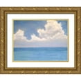 thumbnail image 1 of Andersen, Catherine 18x15 Gold Ornate Wood Framed with Double Matting Museum Art Print Titled - Race Day II, 1 of 4