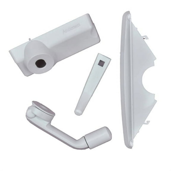 Andersen Contemporary Style Hardware Kit with Folding White