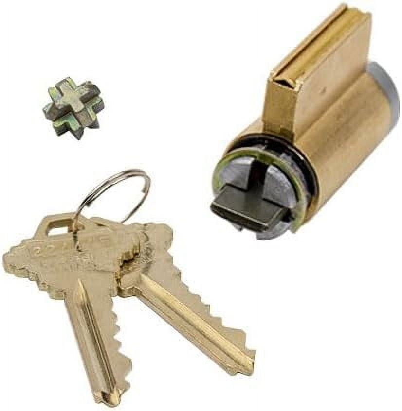 Andersen Frenchwood Gliding Door Lock Cylinder w/Gears and Keys