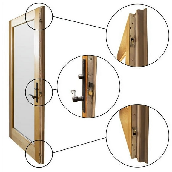 Andersen Fwh611 Hinged Door - (Active Door Panel) 3 Point Lock Mechanism (1988 To Present)