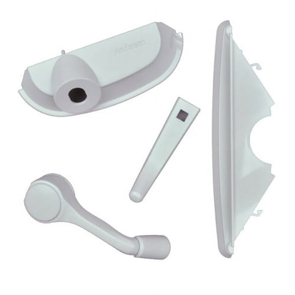 Andersen Hardware Kit Traditional Style with Folding Handle in White Color 1995 to Present