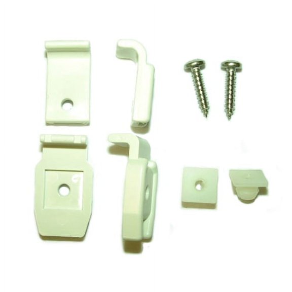 Andersen Hinge Package for Combo Storm & Screen in White 1968 to Present