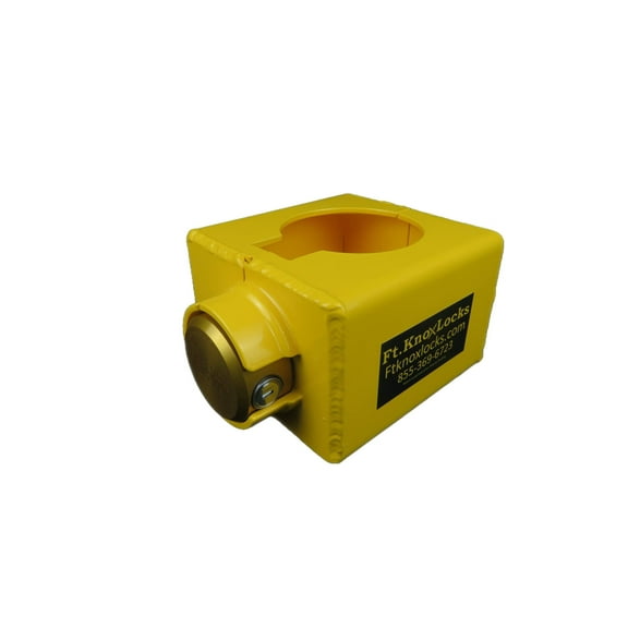 Andersen Ranch Hitch Adapter Lock including a Cobra-Sidewinder Puck lock