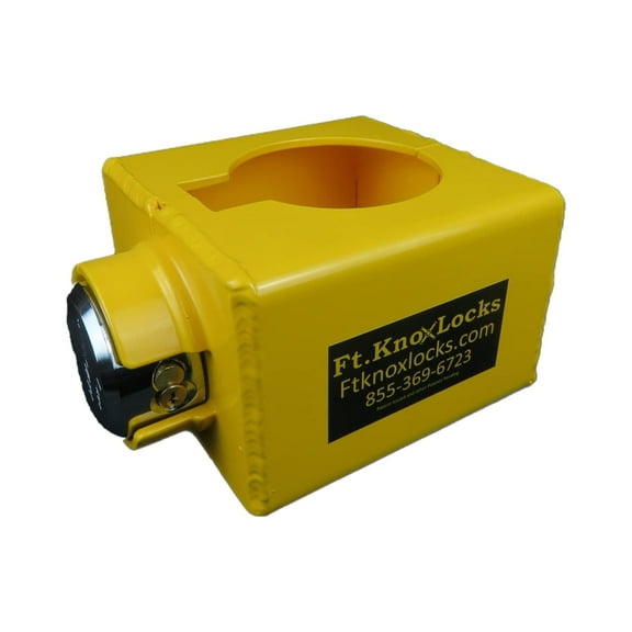 Andersen Ranch Hitch Adapter Lock including a Trimax Puck Lock