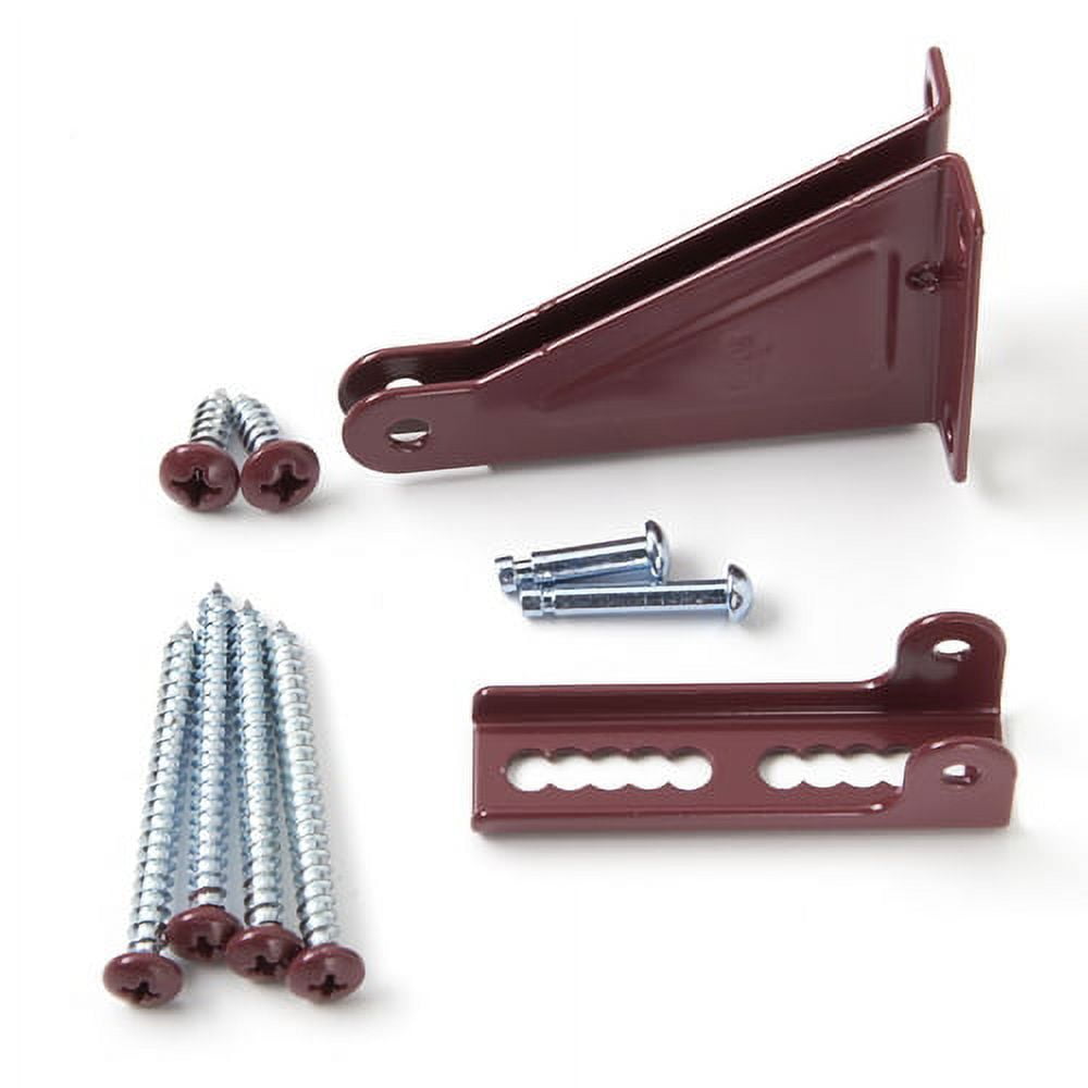 Andersen Storm Door Closer Bracket in Wineberry Color