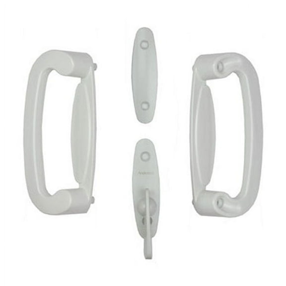 Andersen Tribeca 2-Panel Gliding Door Hardware Set - White