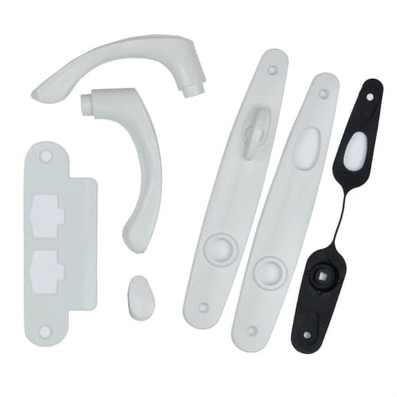 Andersen Tribeca Style Single Active Hinged Door Hardware Set in White