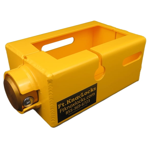 Andersen Ultimate 5th Wheel Connection Lock (Andersen Ultimate 5th Wheel Lock W/Cobra-SW) Yellow