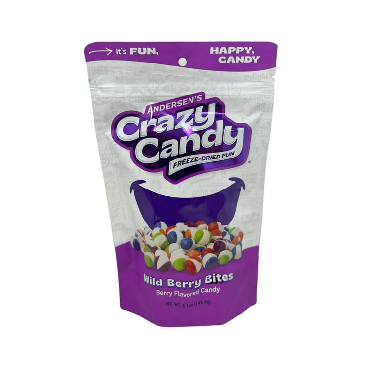 Andersen's Crazy Candy Freeze Dried Candy - Freeze Dried Berry