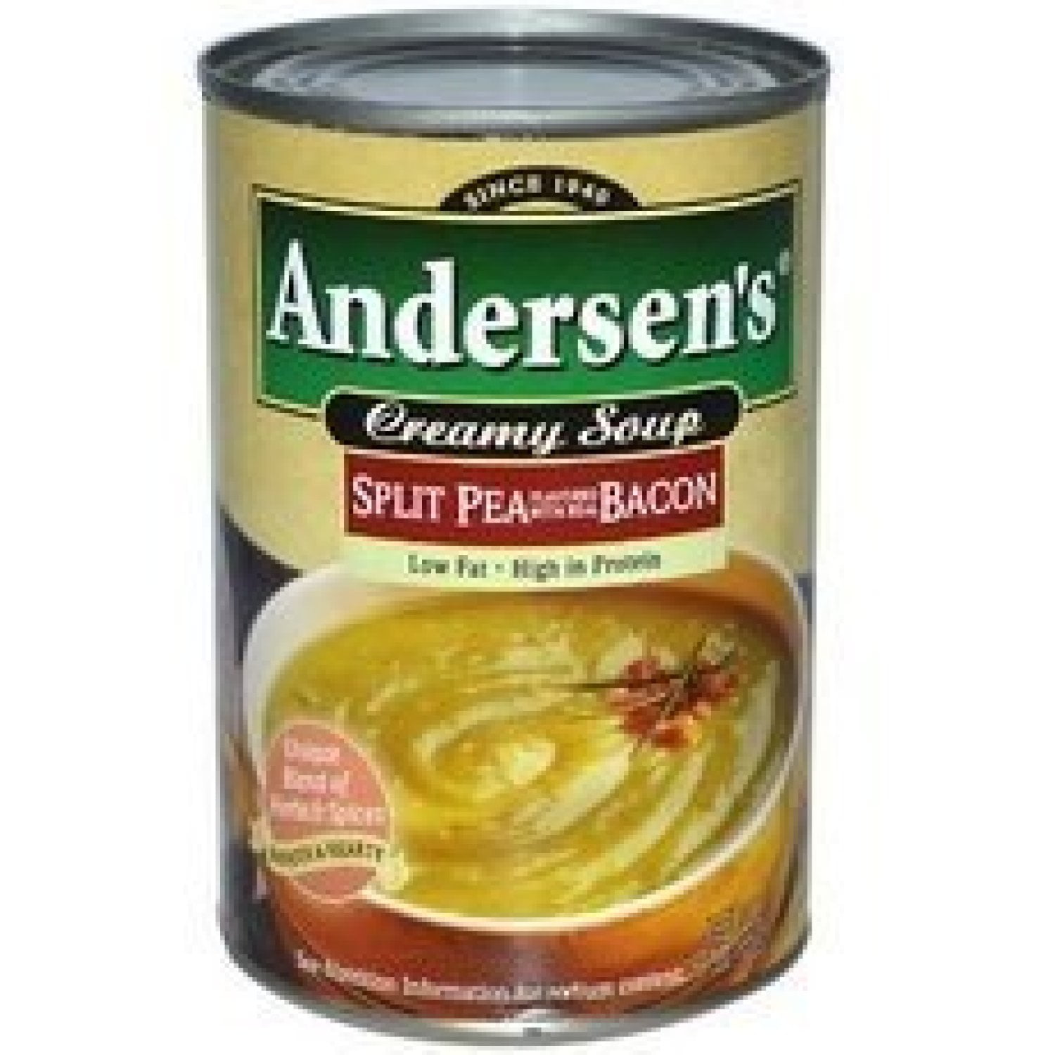 Andersens Soups B82240 Andersens Split Pea With Bacon Soup - 12x15Oz by