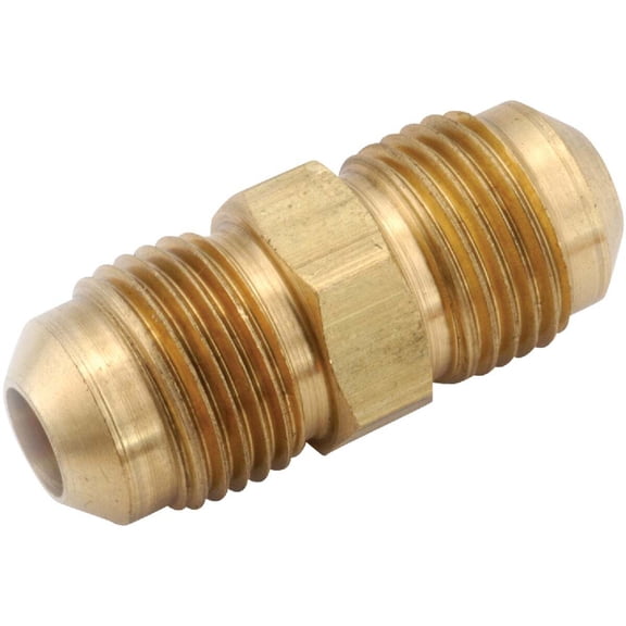 Anderson 754042-08 Tube Union, 1/2 in, Flared, Brass
