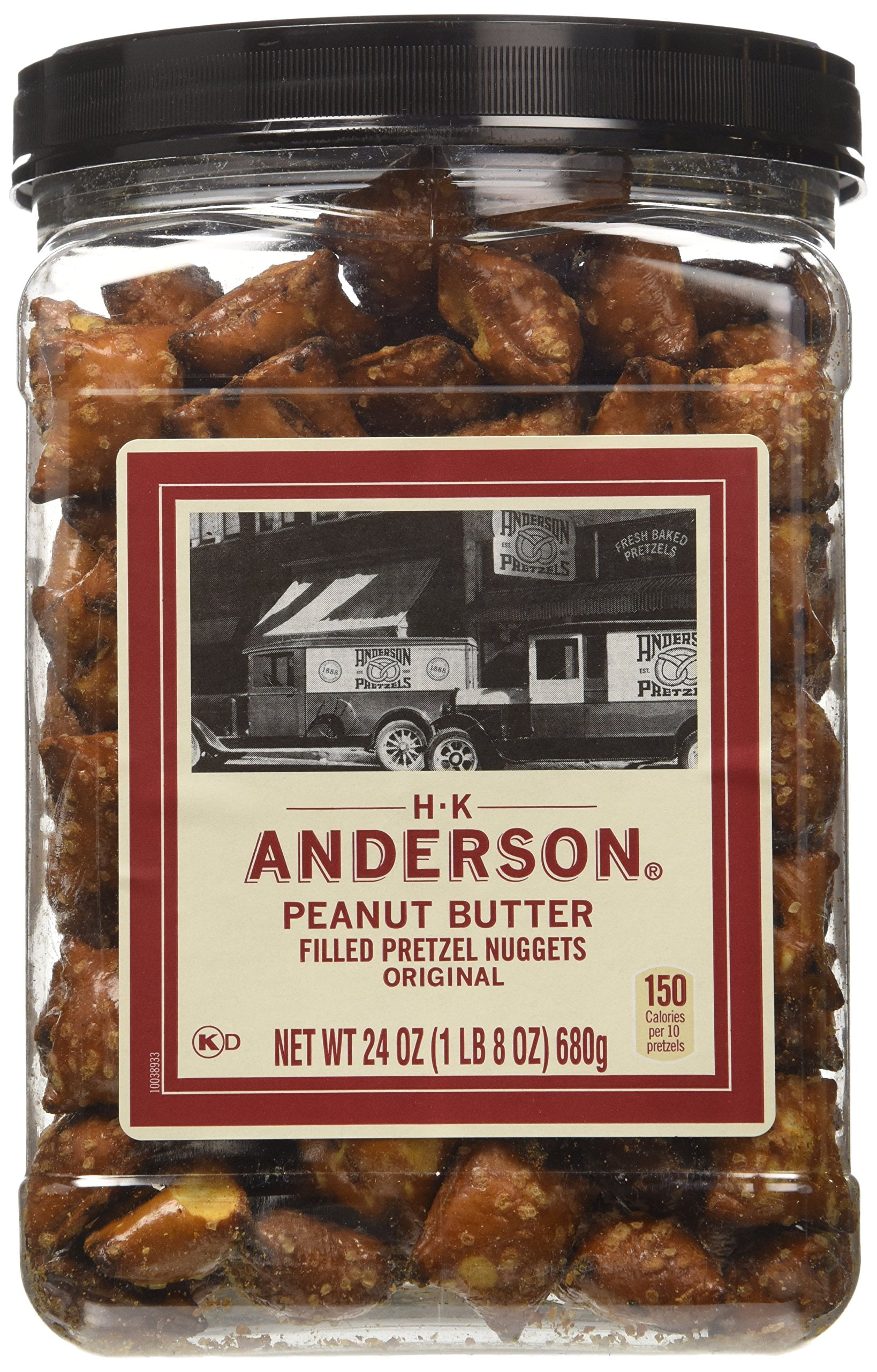 Anderson Bakery PeanutEGSCButter Nuggets Pretzel, 24-oz.