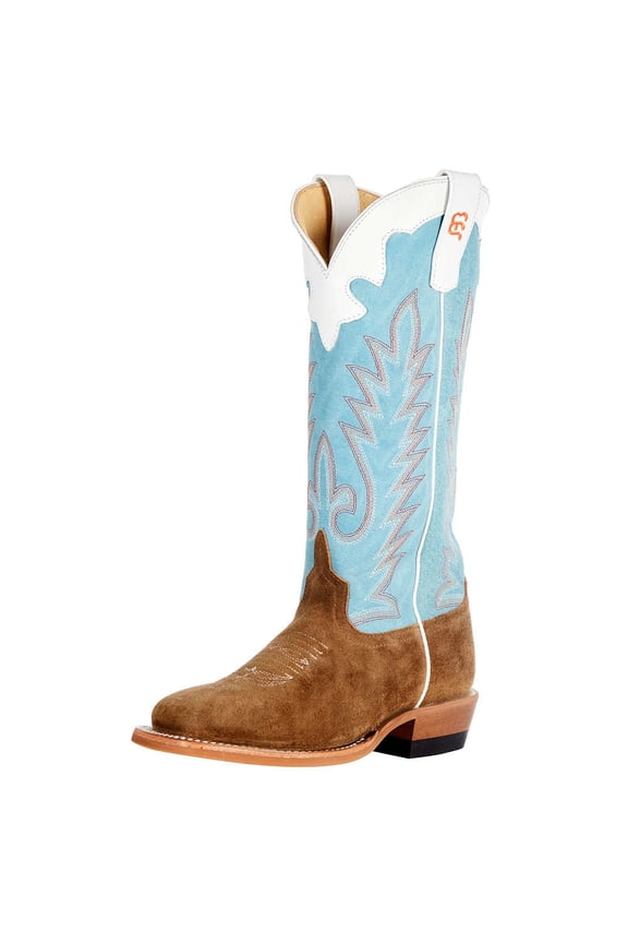 Boys Kids Coyote Sand Sky Blue Sensation Boot 4Y Brown