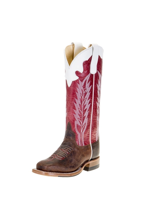 Boys Rodeo Saddle Mad Dog Kids Boot 13 Red