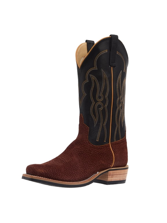 Men`s AB RR Rust Carpincho Vamp 13in Black Remuda Top Brown 9 EE