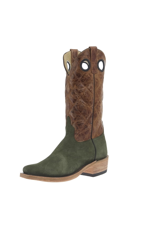 Men`s AB Ride Ready Moss Nubuck Poseidon Vamp 13in Caramel Diamond Top Green 11 D