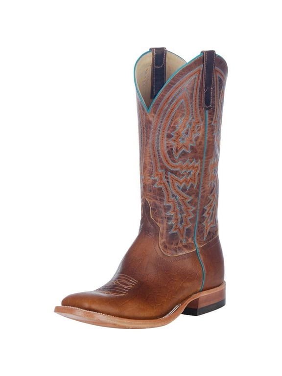 Men`s AB Tobacco Yeti Vamp 13in Brass Explosion Top Brown/Blue 8 EE