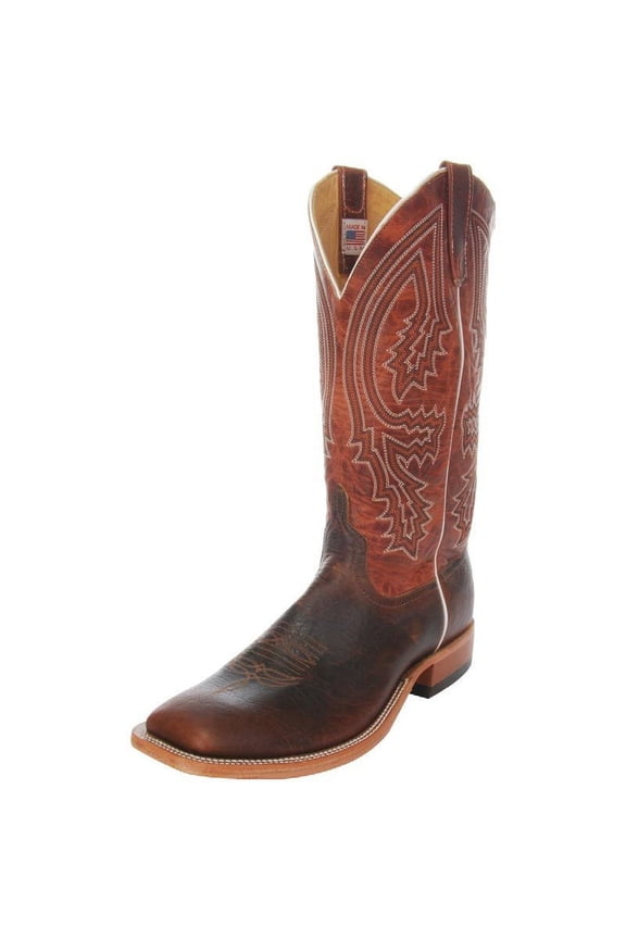 Men`s AB Mike Tyson Bison Vamp 13in Rust Lava Top Brown/Red 11 EE