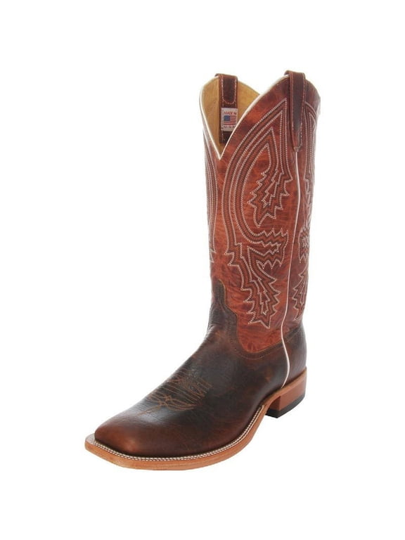 Men`s AB Mike Tyson Bison Vamp 13in Rust Lava Top Brown/Red 8.5 EE