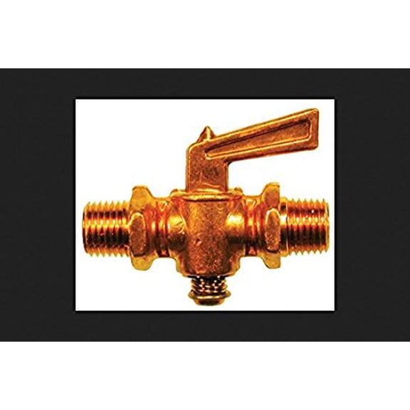 PIPE VALVE 1/4X1/4"BRS