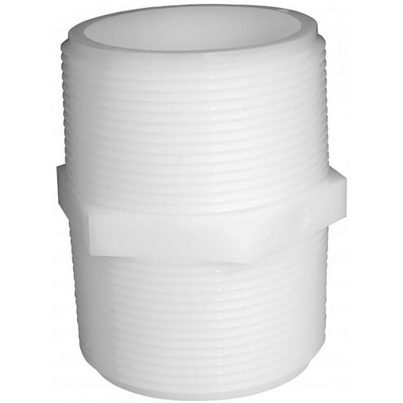 Anderson CBM1200BG1 0.5 x 0.5 in. Nylon Nipple White - pack of 5
