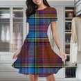 thumbnail image 1 of Anderson Clan Tartan Women's Classic Swing Skater Dress Casual Work Party Cocktail Dresses, 1 of 6